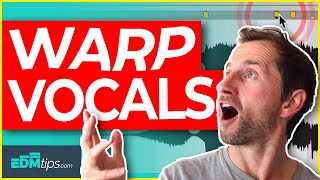 WARPING VOCALS in Ableton Live – Quick amp Easy – GREAT for remixes 👩🏻‍🎤🎤 [upl. by Sacksen548]