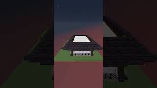 Budowa japońskiego domku minecraft building shorts [upl. by Quartana306]