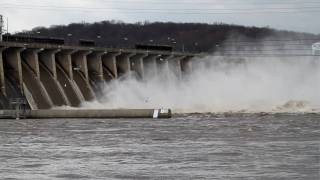 Conowingo Dam Susquehanna River Spill Conditions [upl. by Danna]