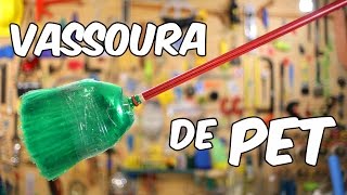 Como fazer VASSOURA DE GARRAFA PET [upl. by Notsgnal]