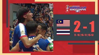 Sorotan Perlawanan Malaysia 21 Thailand  Final  Berpasukan Regu 1  ISTAF World Cup 2024 [upl. by Aneg]