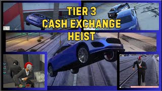 The Companys Tier 3 Cash Exchange Heist  NoPixel RP 40 GTA RP [upl. by Eelarual366]