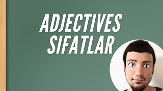 Adjectives Sıfatlar Birebir Türkçe karşılıklarıHafıza Teknikli [upl. by Ahtabat212]