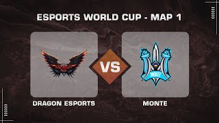 Dragon Esports проти Monte  Riyadh Masters  2024  WEU  OQ Map 1 [upl. by Etakyram]