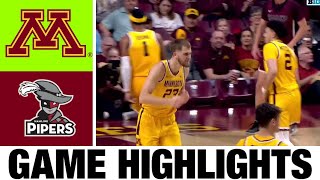 Minnesota vs Hamline Highlights  NCAA Mens Basketball  2024 College Basketball [upl. by Cooe]