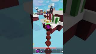 FUNNIEST 911 CALL 🤯😂 robloxbedwars funny viralshort [upl. by Felten885]