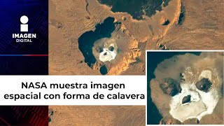 La NASA revela imagen fantasmagórica de una calavera vista desde el espacio [upl. by Lemon]