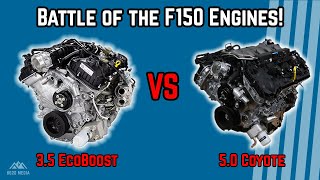 Fords 35 Ecoboost vs 50 Coyote Which is Better [upl. by Nesyaj]