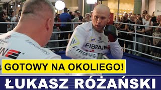 RÓŻAŃSKI GOTOWY NA OKOLIEGO  TRENING MEDIALNY [upl. by Farwell]