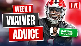 Fantasy Football Week 6 Waiver Wire Advice  Players to Add and Drop 2024 [upl. by Unity828]