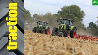 Claas Axion 870 vs Axion 920 im tractionPraxisvergleich [upl. by Shir]