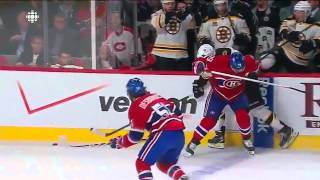 Huge hit by Markov on Lucic [upl. by Lirrehs992]