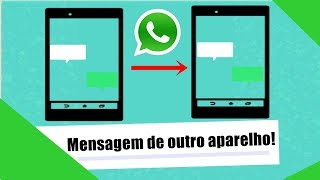 Como recuperar mensagens do WhatsApp de outro telefone [upl. by Zannini33]