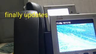 How to Factory Reset and Firmware update Cisco IP phone 7945 [upl. by Ennayelsel769]