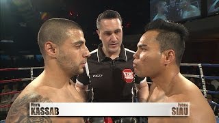 MARK KASSAB vs IVANA SIAU  TV Ringside 10716 [upl. by Reltuc]