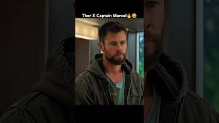 God of thunder X Carol Danvers 🔥🥶 Superheroes conversation about Thanos 🔥😱shorts ytshorts marvel [upl. by Peppel685]