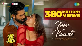 Tere Vaaste  Zara Hatke Zara Bachke  Vicky Kaushal Sara Ali Khan Varun J SachinJigarAmitabh B [upl. by Nauqal]