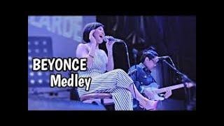 KATRINA VELARDE  quotBEYONCE MEDLEYquot LIVE AT THE MUSICHALL METROWALK 2018  REACTION [upl. by Tima]