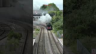 Mayflower steam on the mainline at Filton [upl. by Happ]