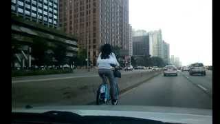 Divvy Biker Lost on Lake Shore Drive [upl. by Elynad]