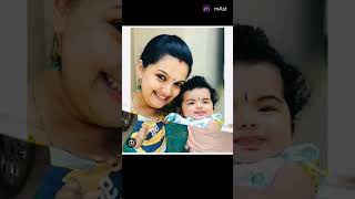 Actress Saranya mohan Family photo💐💐💐shortvideo [upl. by Joellen229]