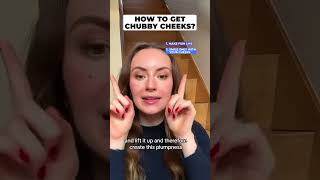 How To Get Chubby Cheeks shorts beautytips [upl. by Aivyls]