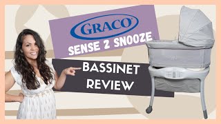 Graco Sense2Snooze Bassinet Review  Oh Mother [upl. by Onstad]