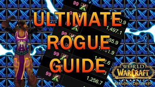 ULTIMATE Rogue Guide for Mutilate Build  PvE  WoW SoD Phase 3  Talents Runes Consumables Rotation [upl. by Koblick]