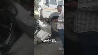 Maruti suzuki alto Accident total loss Video modification luxury caraccident wagonr accident [upl. by Alix]