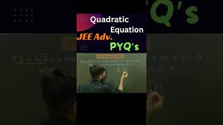 Solve Quadratics Fast 🚀📖 Simple JEE Advanced PYQ maths mathematics jeemain jeeadvanced [upl. by Nivi]