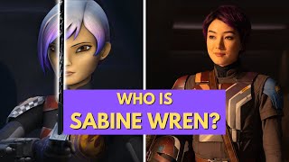 Sabine Wren Explained in 90 Seconds  Entertainment [upl. by Aekal]