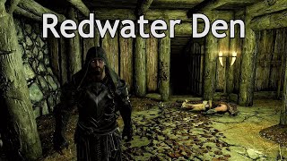 Redwater Den At Level 300  Skyrim PS5 [upl. by Nodnahs]