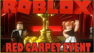 ROBLOX BLOXY AWARDS RED CARPET EVENT  PLAYING GAMES [upl. by Adaiha]