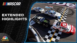 NASCAR Xfinity Series EXTENDED HIGHLIGHTS RAPTOR King of Tough 250  22424  Motorsports on NBC [upl. by Baldwin]