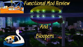 Functional Mod Review and Bloopers  The Sims 4  sims4 thesims4 sims4mods [upl. by Ahsenre]