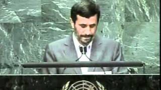 Ahmadinejad UN speech lost in translation [upl. by Ihcehcu]