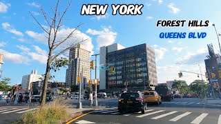 NYC DRIVEFROM FOREST HILLS TO JAMAICA ESTATES [upl. by Truk]