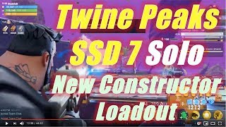 Soloing Twine Peaks SSD 7 with New Constructor Loadout  Fortnite [upl. by Lleryt]