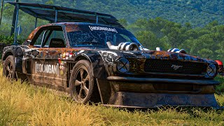 ENCONTREI O MUSTANG DO KEN BLOCK ABANDONADO NO FORZA HORIZON 5 [upl. by Ainar]