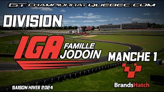 GT7  GTCQ Div 2  IGA Famille Jodoin  Manche 1 [upl. by Imtiaz423]