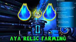 How To Easily Farm Aya Relic Parts  Warframe [upl. by Anissej896]