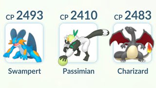 First time using PASSIMIAN in Pokemon GO [upl. by Horick]