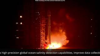 Long March4B launches Haiyang 401 [upl. by Alan700]