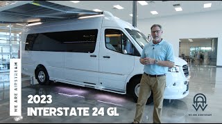 Airstream 2023 Interstate 24GL  Walkthrough Videos [upl. by Nnylkcaj]