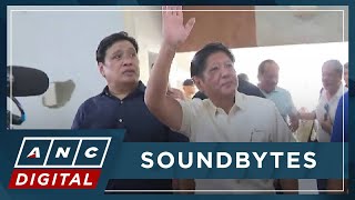 ICYMI Marcos visits typhoonhit Catanduanes vows govt assistance for storm victims  ANC [upl. by Naus]