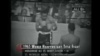 Muhammad Ali vs Sonny Liston II 1965 FULL FIGHT [upl. by Eyar]