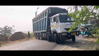 tata bs6 tipper tata [upl. by Douglass]