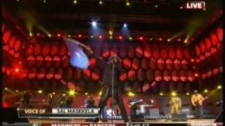 Knaan waves the Somali flag World Cup 2010 opening [upl. by Knobloch369]