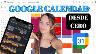 Cómo usar Google Calendar para Estudiantes 📅  Productividad  Trucos SECRETOS 🤫 [upl. by Skipper838]