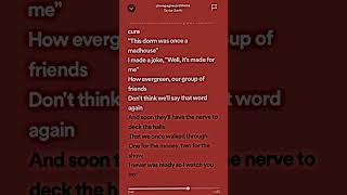 Taylor Swift  Champagne Problems Lyrics [upl. by Nawj753]